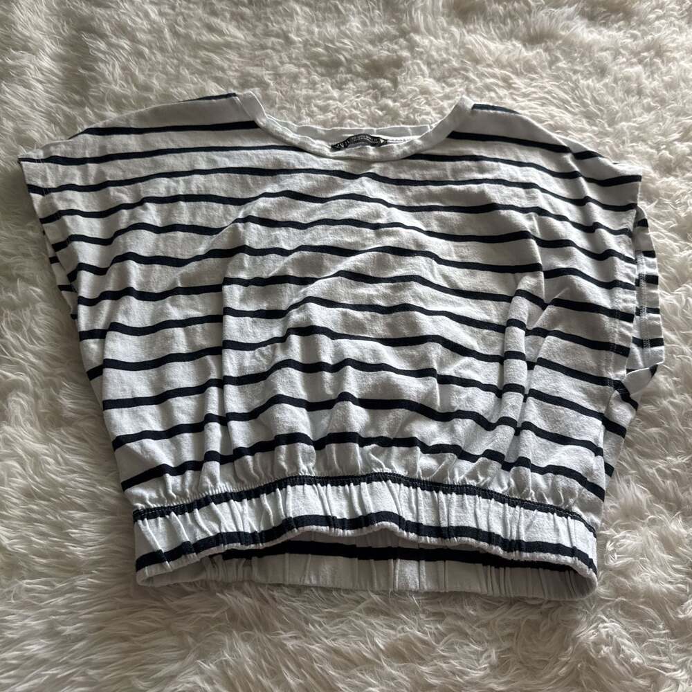 Zara‎ Stripped Top Medium